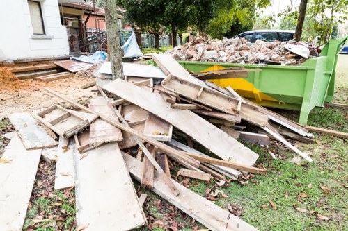 Professional garden waste removal team in Bayswater